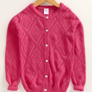 Full Sleeves Self Designed Sweater