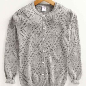 Full Sleeves Self Designed Sweater