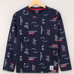 Full Sleeves Tee Multi Print